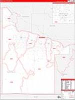 Twin Falls, Id Carrier Route Wall Map